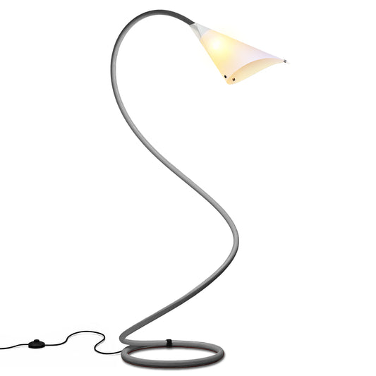 Gray Modern Floor Lamp