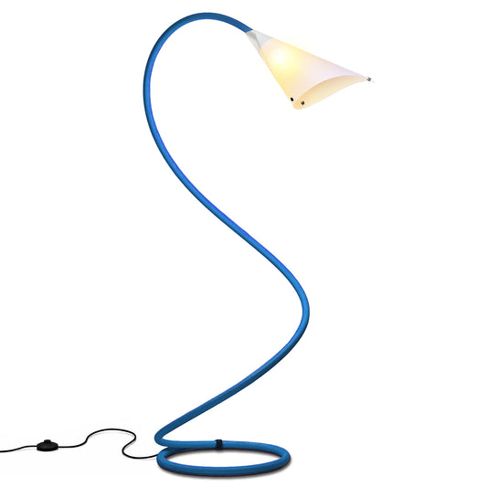 Blue Modern Floor Lamp