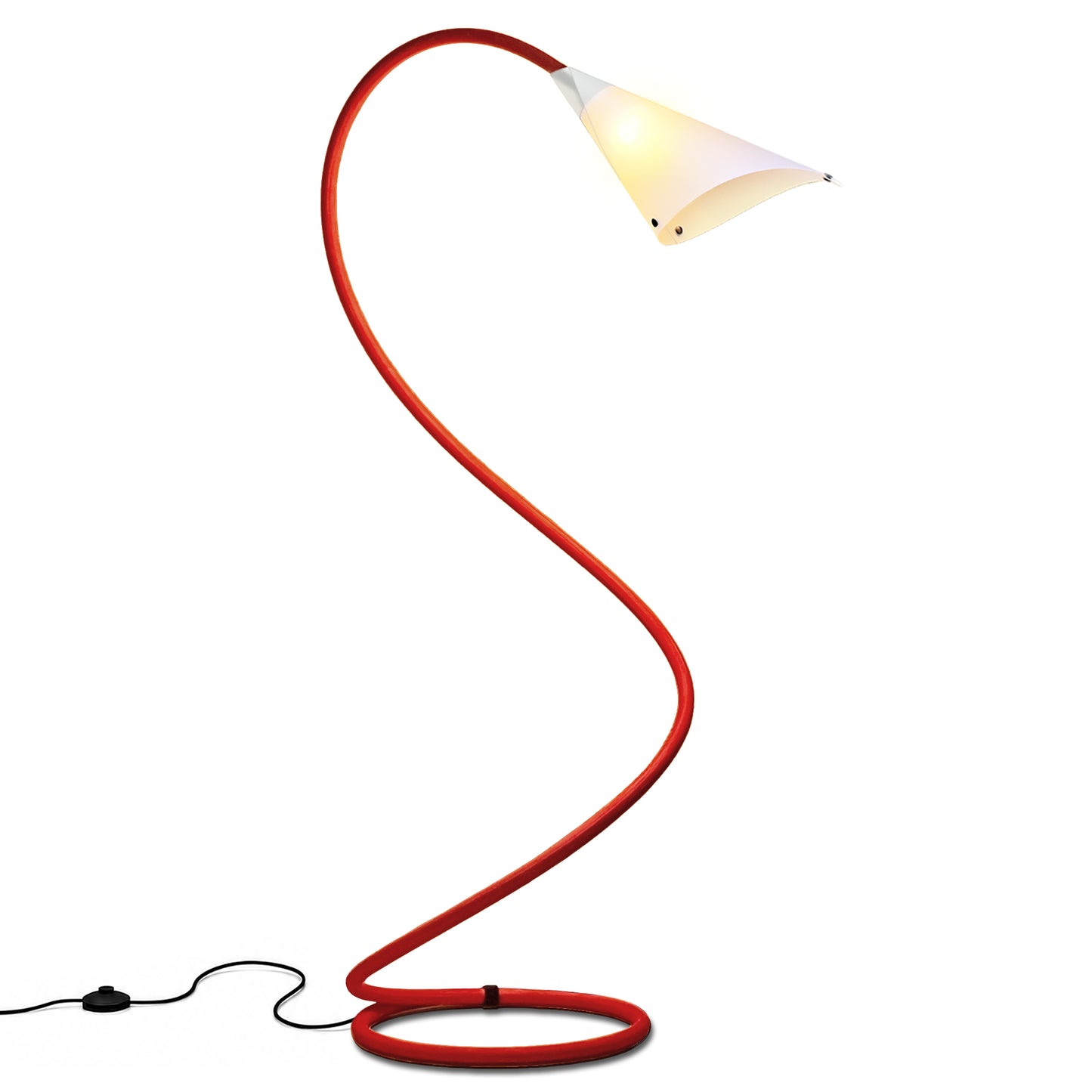 Red Modern Floor Lamp