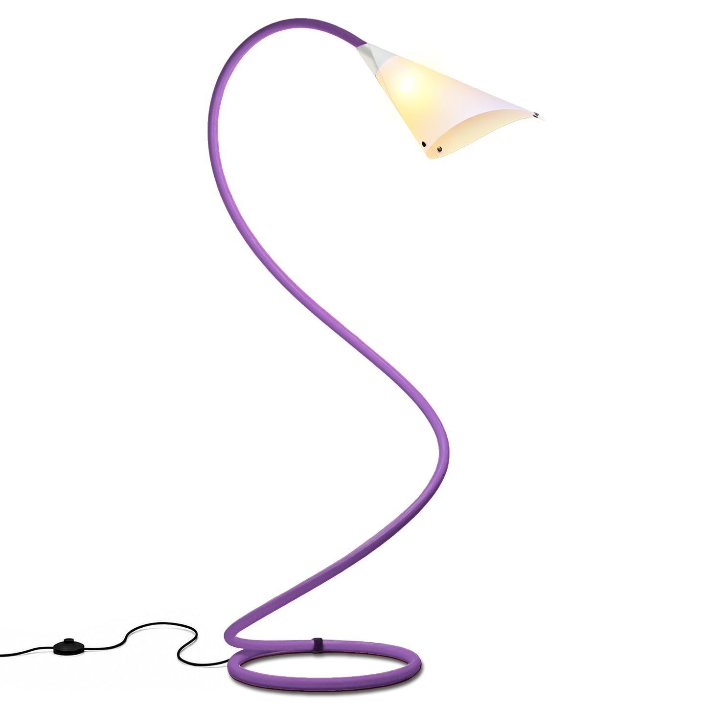 Purple Modern Floor Lamp