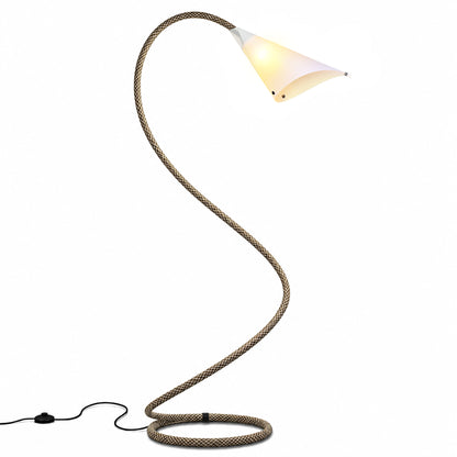 Black-Gold Modern Floor Lamp